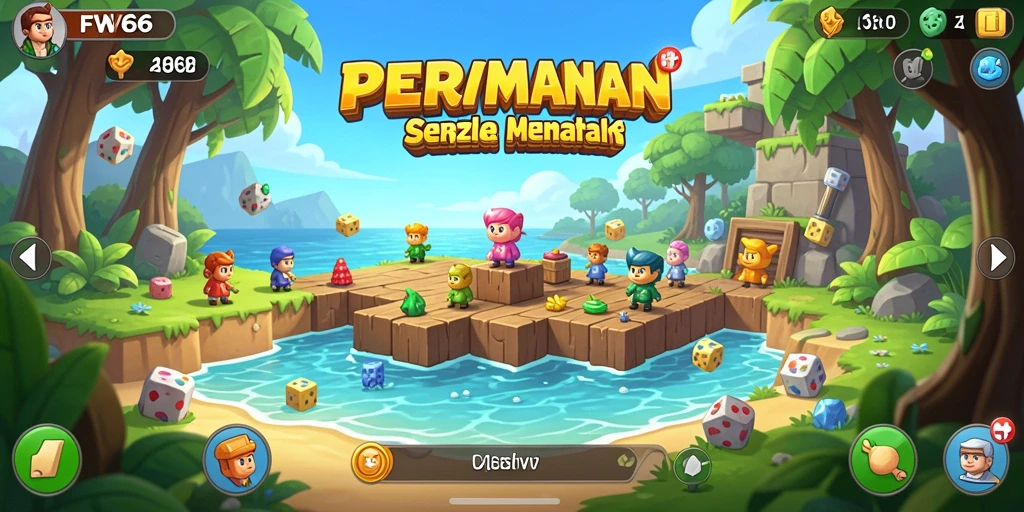 Screenshot menunjukkan gameplay menarik dari FW66 dengan teka-teki yang menantang.
