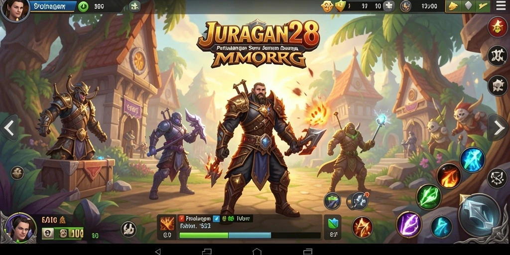Screenshot gameplay JURAGAN28 yang menampilkan aksi seru dan kolaborasi pemain.