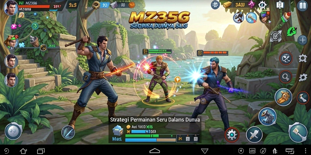 Tampilkan gameplay SLG menegangkan di MZ356.