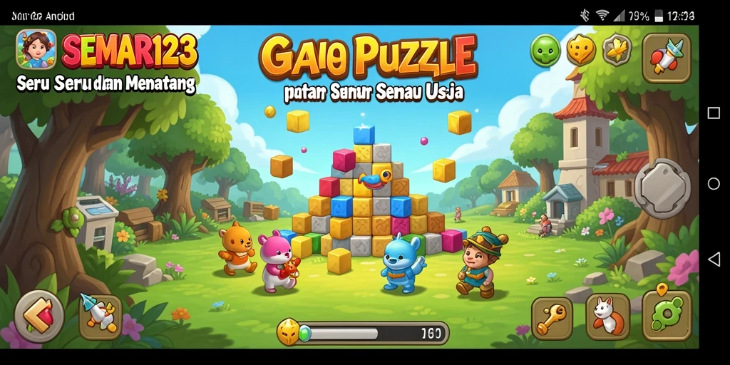 Tampilan gameplay SEMAR123 yang menarik dan penuh tantangan.