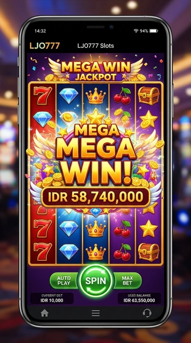Tampilan antarmuka ljo777 yang sederhana dan efisien.